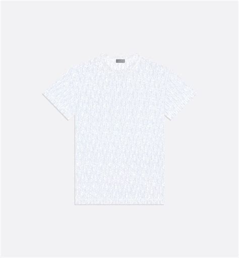 viscose t shirt dior oblique dévoré effect|Viscose T.